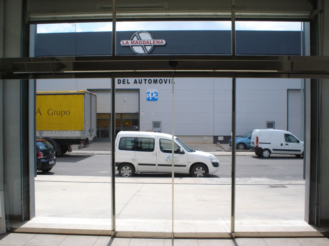 Cristalería Edo Rovira | Puertas automáticas